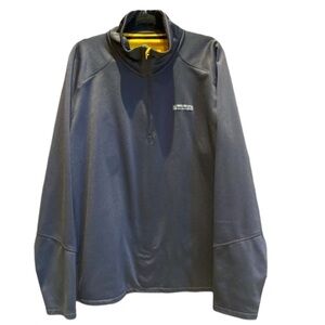 𝅺Timberland half zip thermal pull over size Shirt